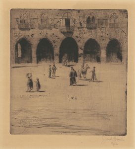 Rådhus, Pistoia af Joseph Pennell