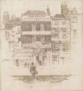 Skt. Bartholomews Port, 1907. af Joseph Pennell
