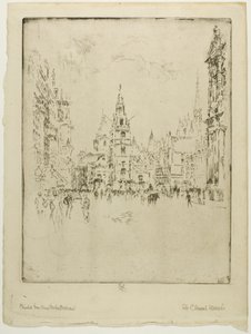 Sankt Clements danskere af Joseph Pennell
