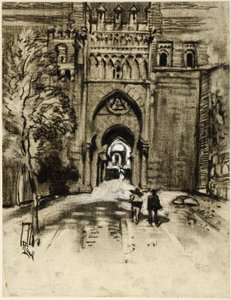 Fantastisk Sun Gate af Joseph Pennell