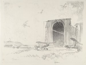 Ballonskuret af Joseph Pennell