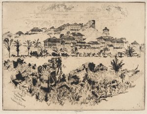 De Lesseps Debacle af Joseph Pennell