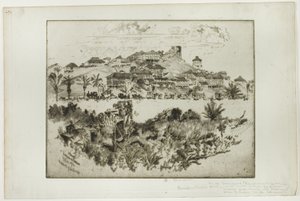 Debacle of de Lesseps, Panama af Joseph Pennell