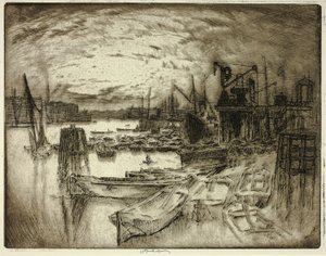 Dockhovedet af Joseph Pennell