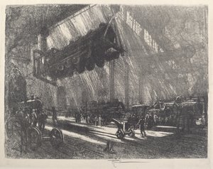 Det flyvende lokomotiv, 1917.