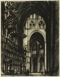 De forgyldte orgelpiber af Joseph Pennell