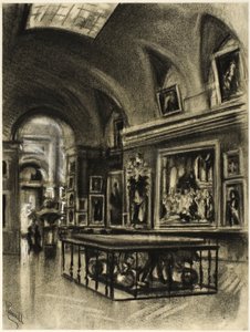 Det store galleri i Prado af Joseph Pennell