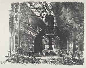 Den store hammer af Joseph Pennell