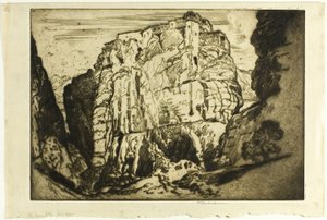 Baa Laams hjem af Joseph Pennell