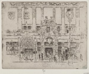 Instituttet, Piccadilly af Joseph Pennell