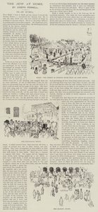 Der Jude zu Hause, von Joseph Pennell