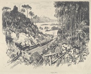 Jungle, 1912. af Joseph Pennell