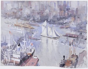 Skonnerten af Joseph Pennell