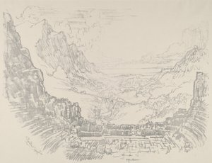 Teatret, Segesta af Joseph Pennell