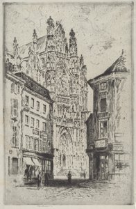 Tværskibet, Beauvais af Joseph Pennell