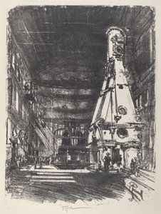 Den hvide og sorte hammer af Joseph Pennell