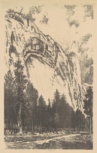 Yosemite-dalen af Joseph Pennell