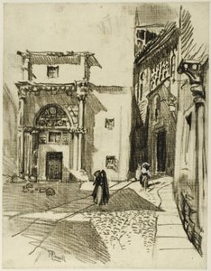 Toledo af Joseph Pennell