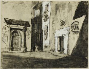 Toledo gader af Joseph Pennell