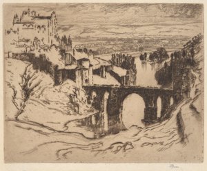 Uden titel [Bridge of St. Martin, Toledo]