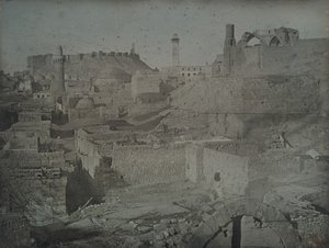 Aleppo, set fra Antiokia-porten, 1844.