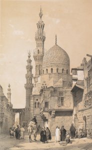 Moské, Kairo, 1843.