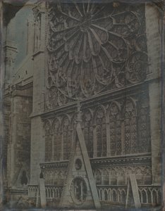 Rose Window, Notre-Dame Cathedral, Paris, 1841.