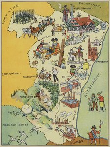 Alsace (farvelitografi)