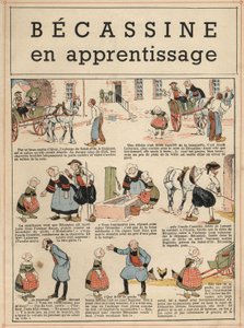 Becassine i træning af Joseph Porphyre Pinchon