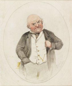 Har du et frimærke (akvarel og blyant på papir) af Joseph 