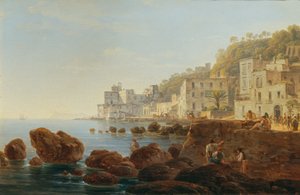 I Mergellina nær Napoli