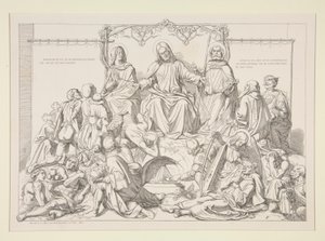 Forside for vor tid (serie af 12) af Joseph Ritter von Führich