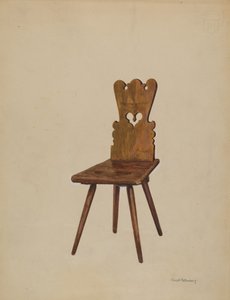 Sidestol, 1936. af Joseph Rothenberg