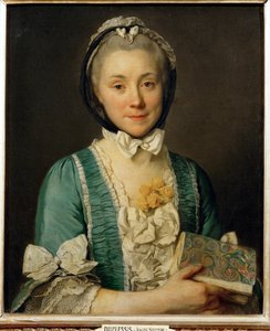 Madame Lenoir, mor til Alexandre Lenoir, grundlægger af Musee des mouments francais ... af Joseph Siffred Duplessis