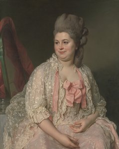 Madame de Saint-Morys Eléonore Elisabeth Angelique de Beauterne, 1742-1824, 1776. af Joseph Siffred Duplessis