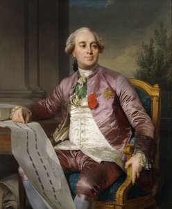 Portræt af Charles-Claude de Flahaut de la Billarderie, greve af Angiviller