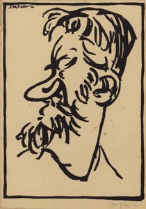 George Bernard Shaw af Joseph Simpson