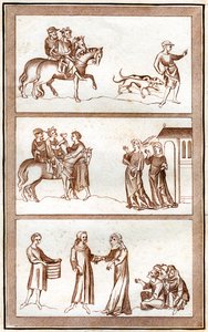 Thomas Beckets liv, 1801. af Joseph Strutt