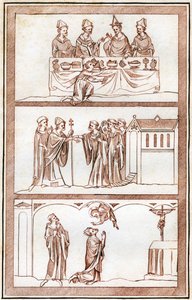 Thomas Beckets liv, 1801. af Joseph Strutt