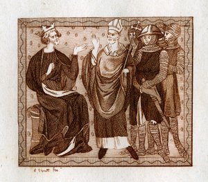 Thomas Beckets liv, 1801. af Joseph Strutt