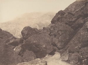Blokke i kaos, St-Sauveur, 1853.
