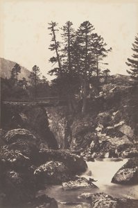 Cauterets, Spaniens bro, 1853.