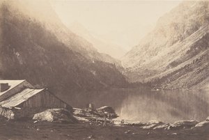 Gaube-søen, Cauterets, 1853.