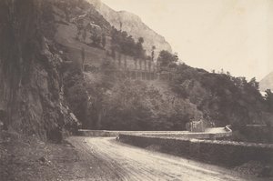 Vej fra Pierrefitte til Luz St Sauveur, 1853.