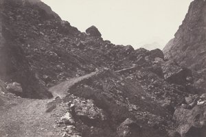 Sankt Frelser. Kaosstien fører til Gavarnie Saint-Sauveur. Vejen til kaos..., 1853.