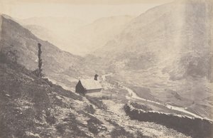 Valley of Bosost taget fra capilla San Antonio, 1853.