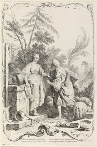 Rebecca ved Brønden af Joseph Wagner