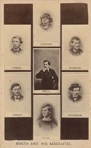 Booth og hans medarbejdere,1865 (foto) af Joseph Ward