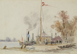 På Kaisermühlen i Wien af Joseph Werner