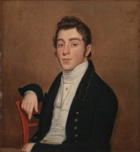 Portræt af Mendes Cohen, 1818.
